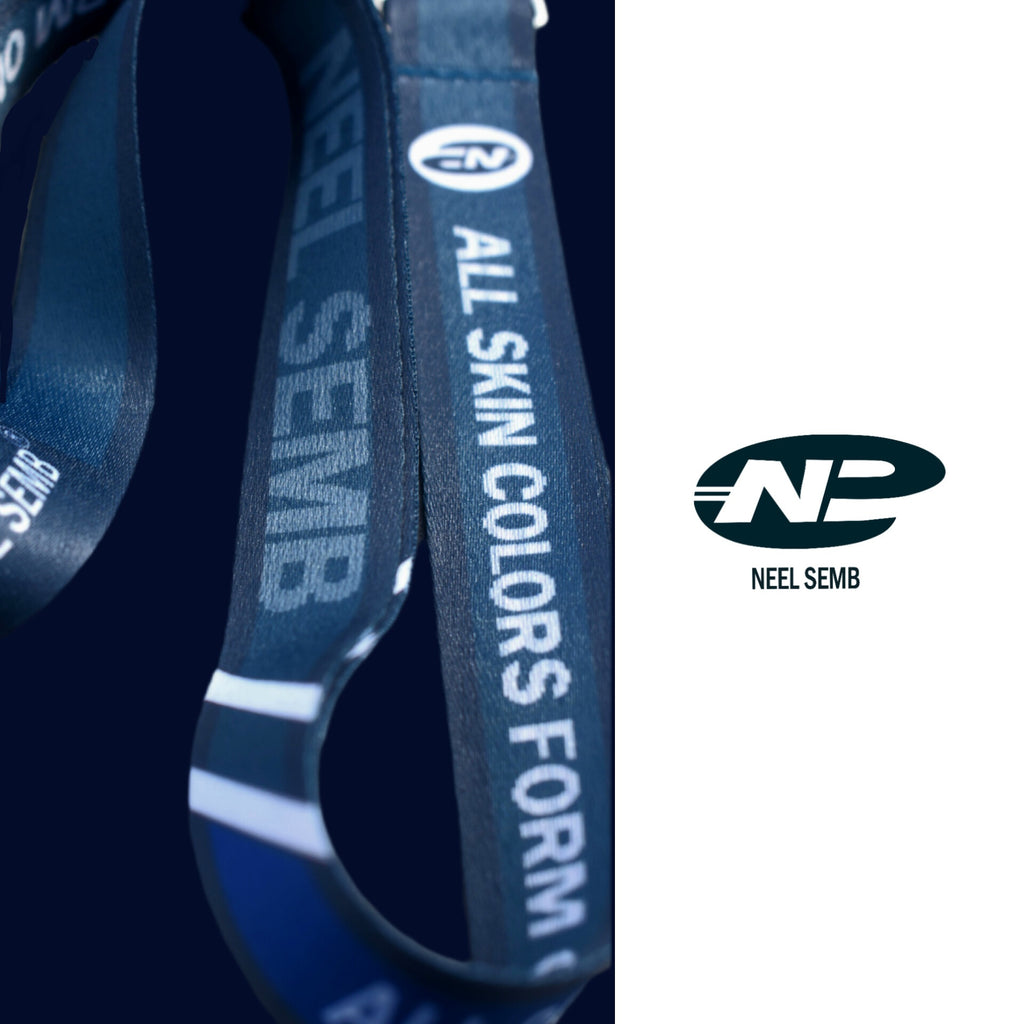 Essentials Lanyard - English Retro Blue