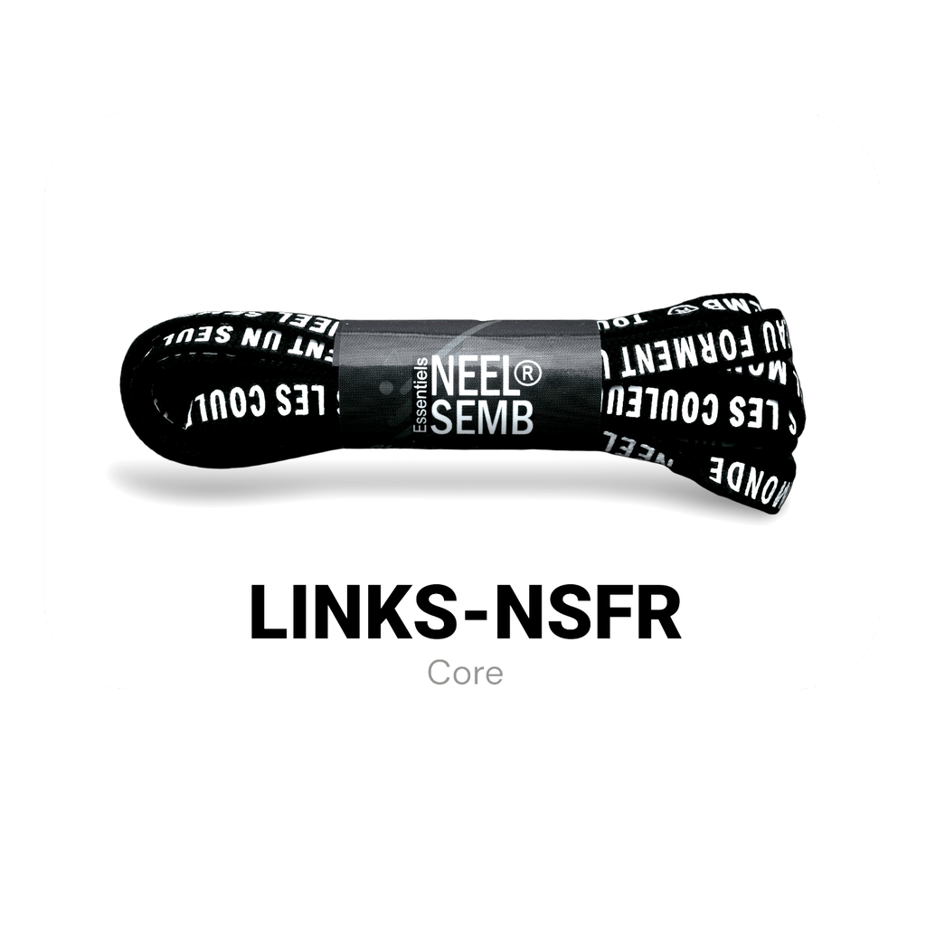 Esenciales Cordones de Zapatillas B/W