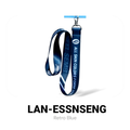 Essentials Lanyard - English Retro Blue